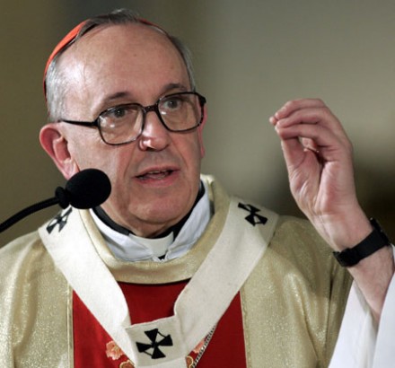 Cardinal Jorge Mario Bergoglio of Buenos Aires (Photo: CNS)