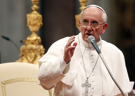 Pope Francis issued his first excommunication since become Pope in March (AP Photo/Riccardo De Luca)