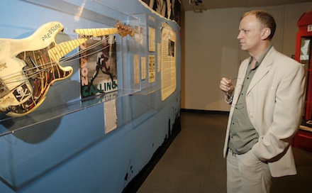 Terry Chimes pictured at the Rock and Roll Hall of Fame in 2006 (PA)