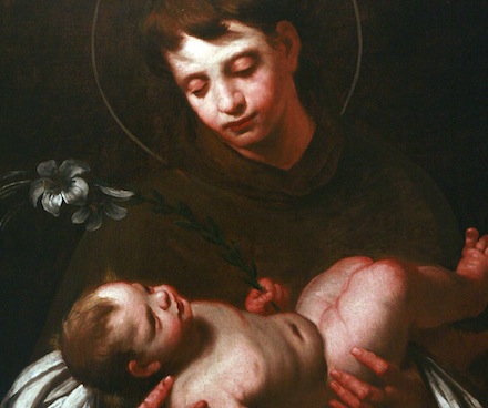 St Anthony by Bernado Strozzi